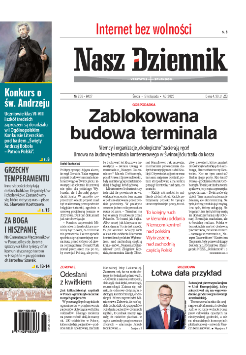 Nasz Dziennik z dnia 05.11.2025 wydanie PDF