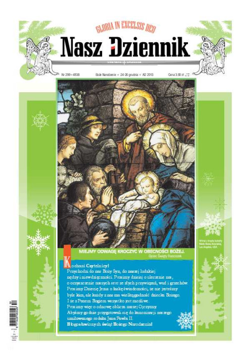 Nasz Dziennik z dnia 24.12.2013 wydanie PDF