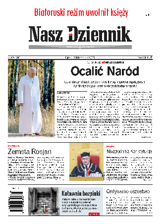 Nasz Dziennik z dnia 21.11.2025 wydanie PDF
