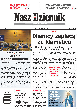 Nasz Dziennik z dnia 01.12.2025 wydanie PDF