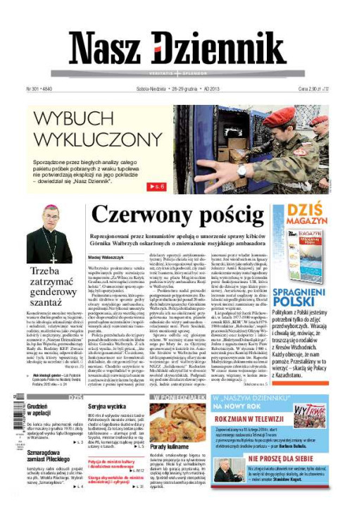 Nasz Dziennik z dnia 28.12.2013 wydanie PDF
