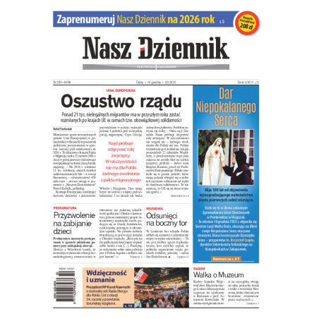 Środa, 10 grudnia 2025, Nr 285 (8456)