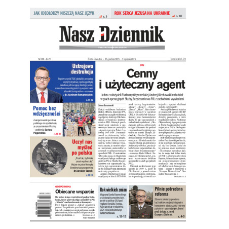 Nasz Dziennik, Środa-Czwartek, 31 grudnia 2025 – 1 stycznia 2026, Nr 300 (8471)