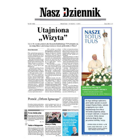 Nasz Dziennik z dnia 31.12.2013 wydanie PDF
