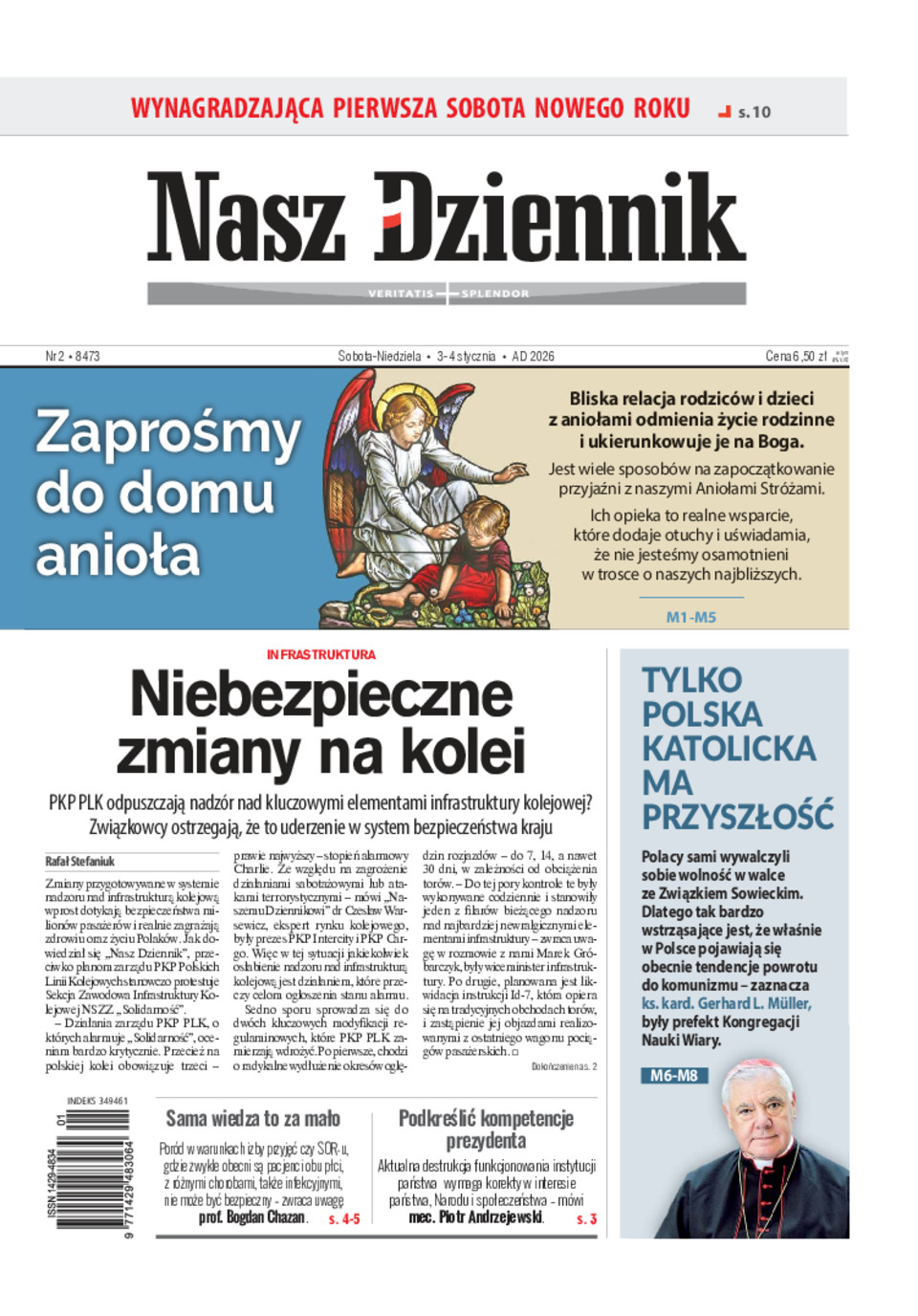 Nasz Dziennik, Sobota-Niedziela, 3-4 stycznia 2026, Nr 2 (8473)
