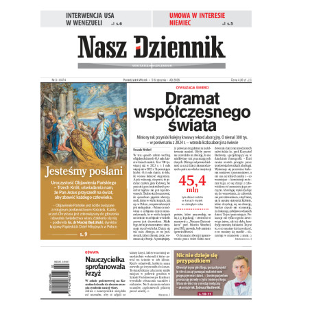 Nasz Dziennik, Poniedziałek-Wtorek, 5-6 stycznia 2026, Nr 3 (8474)