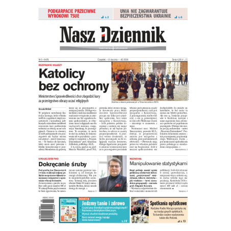 Nasz Dziennik, Czwartek, 8 stycznia 2026, Nr 5 (8476)