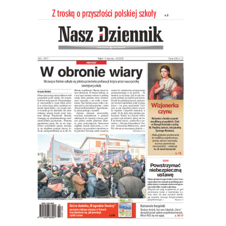 Nasz Dziennik, Piątek, 9 stycznia 2026, Nr 6 (8477)