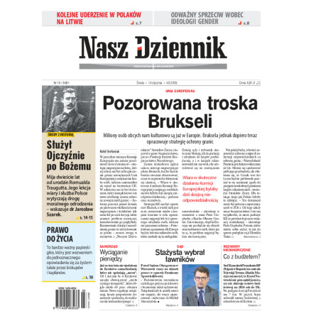 Nasz Dziennik, Środa, 14 stycznia 2026, Nr 10 (8481)