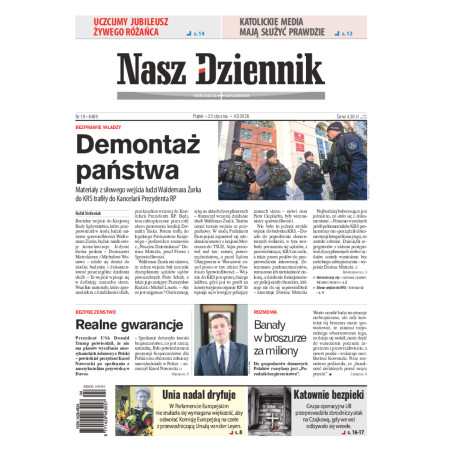 Nasz Dziennik, Piątek, 23 stycznia 2026, Nr 18 (8489)