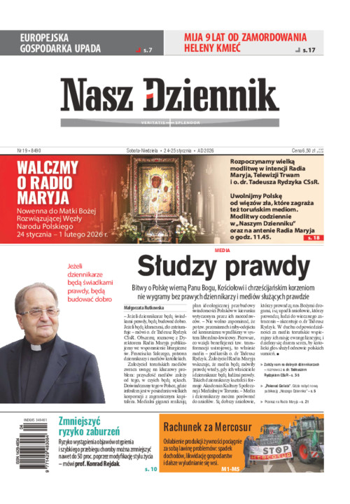 Nasz Dziennik, Sobota-Niedziela, 24-25 stycznia...