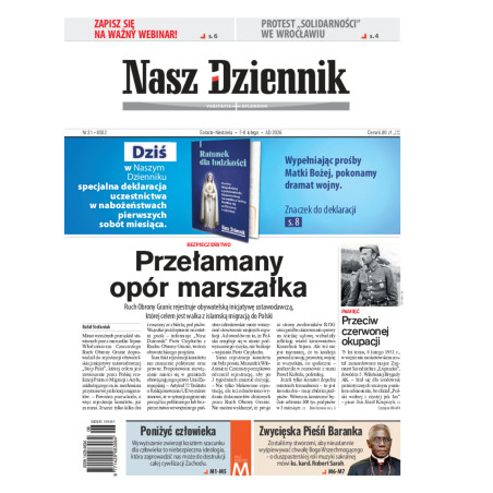 Nasz Dziennik, Sobota-Niedziela, 7-8 lutego 2026, Nr 31 (8502)