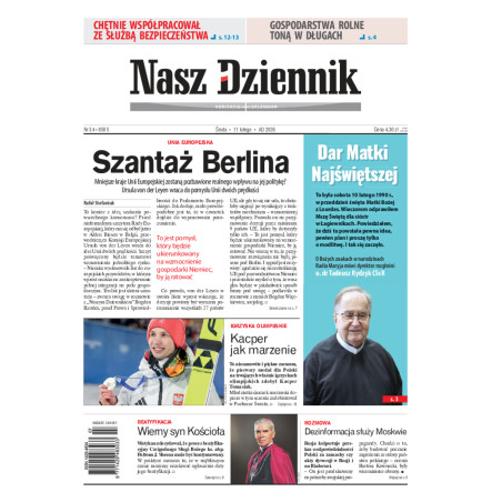 Nasz Dziennik, Środa, 11 lutego 2026, Nr 34 (8505)