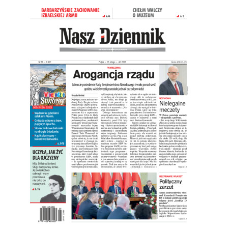 Nasz Dziennik, Piątek, 13 lutego 2026, Nr 36 (8507)