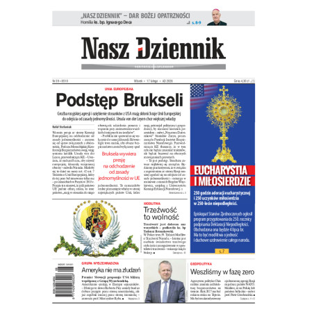 Nasz Dziennik, Wtorek, 17 lutego 2026, Nr 39 (8510)