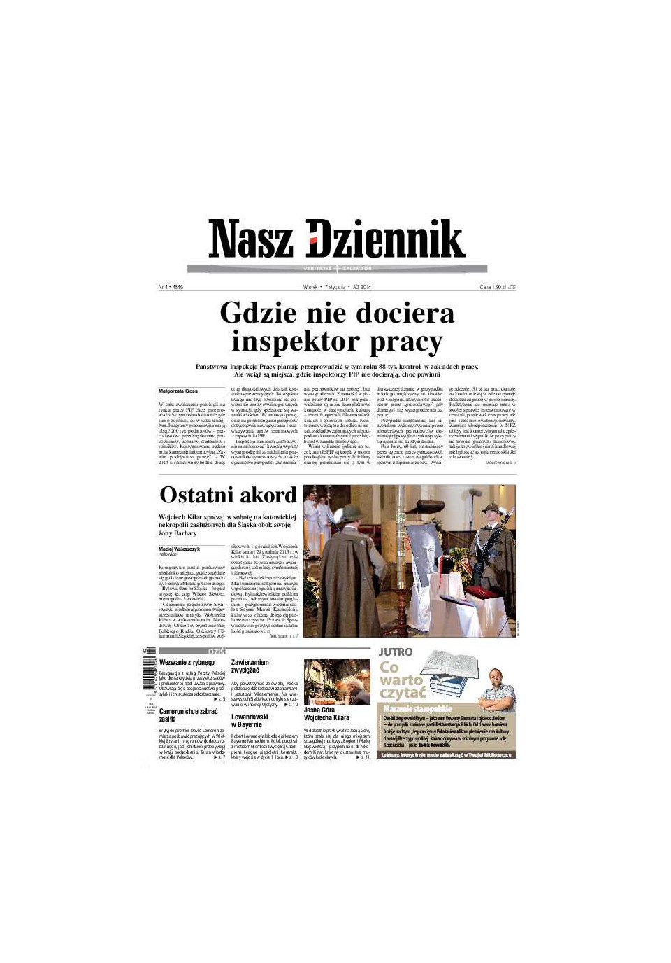 Nasz Dziennik z dnia 07.01.2014 wydanie PDF