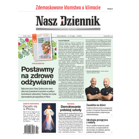 Nasz Dziennik, Sobota-Niedziela, 21-22 lutego 2026, Nr 43 (8514)