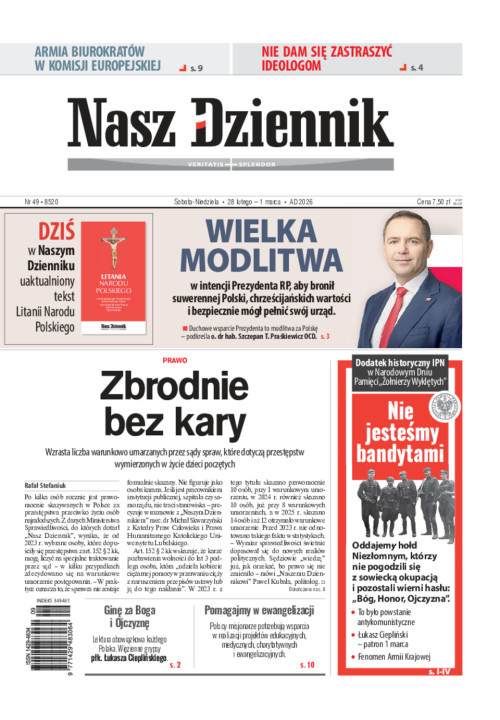 Nasz Dziennik, Sobota-Niedziela, 28 lutego – 1...