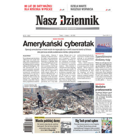 Nasz Dziennik, Środa, 4 marca 2026, Nr 52 (8523)