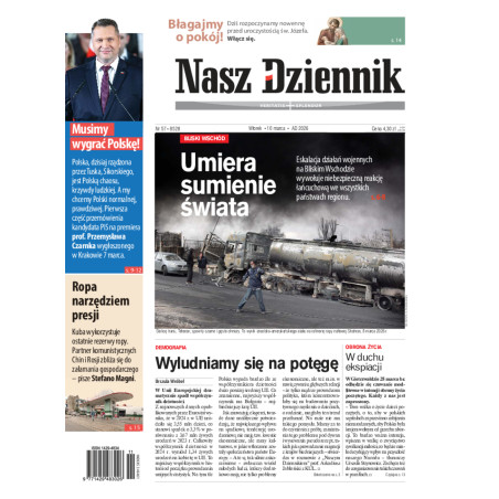 Nasz Dziennik, Wtorek, 10 marca 2026, Nr 57 (8528)