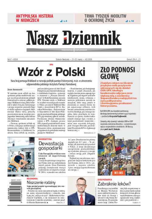 Nasz Dziennik, Sobota-Niedziela, 21-22 marca...