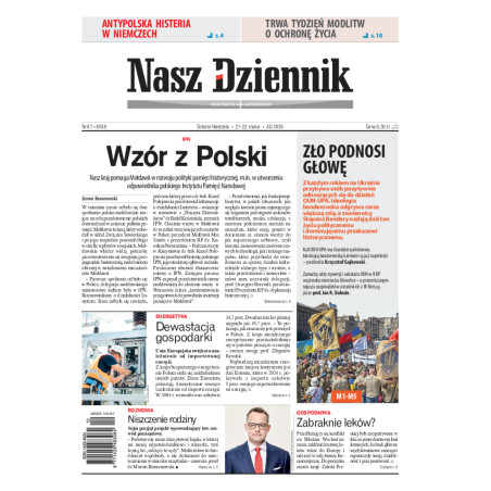 Nasz Dziennik, Sobota-Niedziela, 21-22 marca 2026, Nr 67 (8538)