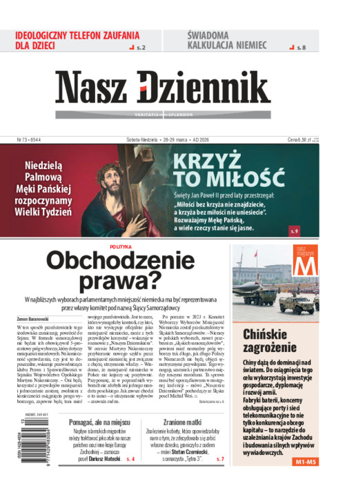 Nasz Dziennik, Sobota-Niedziela, 28-29 marca...