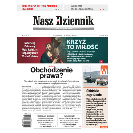 Nasz Dziennik, Sobota-Niedziela, 28-29 marca 2026, Nr 73 (8544)