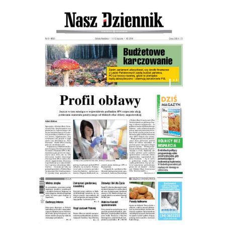 Nasz Dziennik z dnia 11.01.2014 wydanie PDF