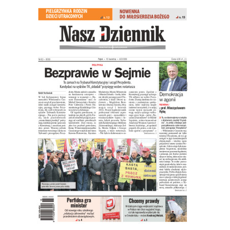 Nasz Dziennik, Piątek, 10 kwietnia 2026, Nr 82 (8553)