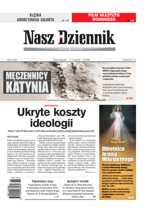 Nasz Dziennik, Sobota-Niedziela, 11-12 kwietnia...