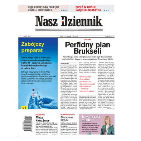 Nasz Dziennik, Środa, 15 kwietnia 2026, Nr 86 (8557)