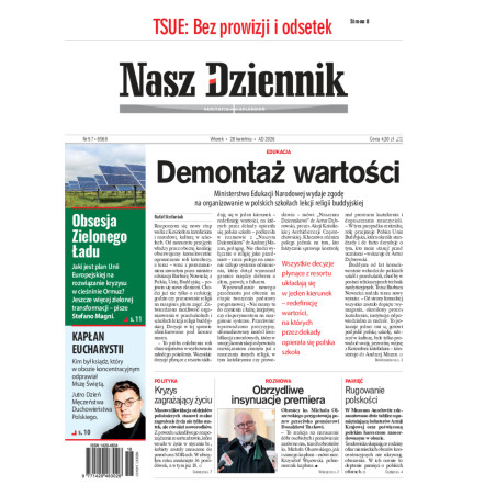Nasz Dziennik, Wtorek, 28 kwietnia 2026, Nr 97 (8568)