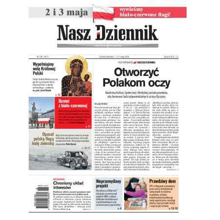 Nasz Dziennik, Sobota-Niedziela, 2-3 maja 2026, Nr 100 (8571)
