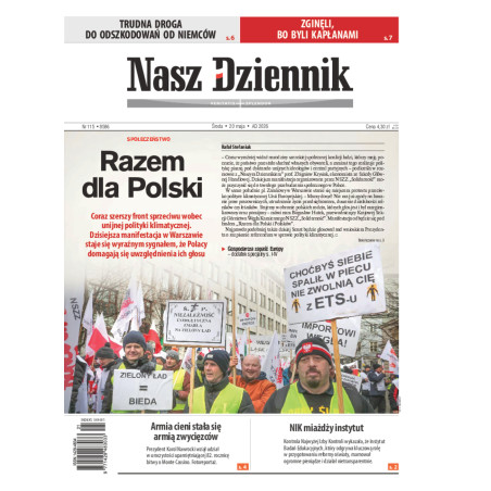 Nasz Dziennik, Środa, 20 maja 2026, Nr 115 (8586)