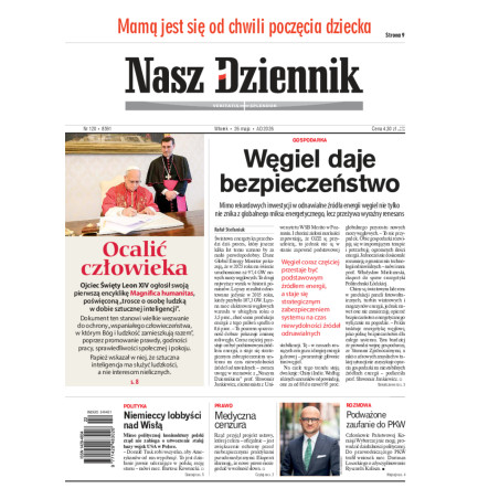 Nasz Dziennik, Wtorek, 26 maja 2026, Nr 120 (8591)