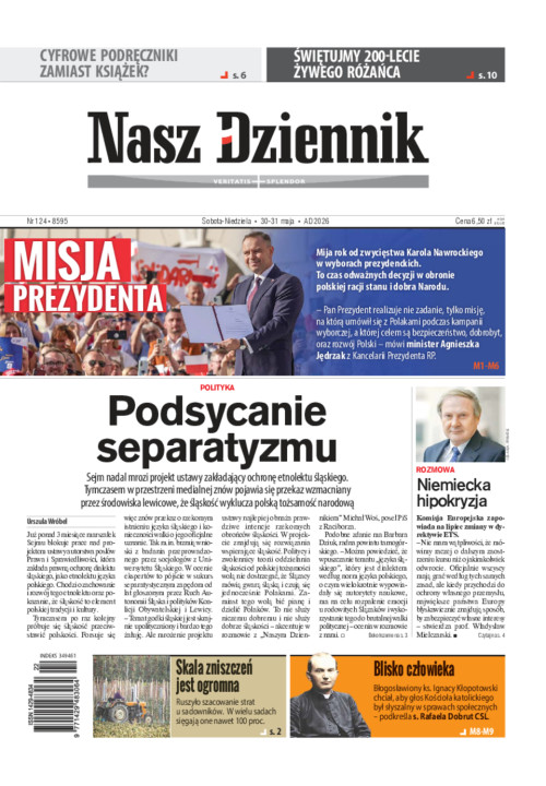 Nasz Dziennik, Sobota-Niedziela, 30-31 maja...