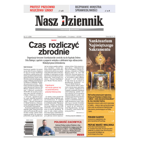 Nasz Dziennik, Środa-Czwartek, 3-4 czerwca 2026, Nr 127 (8598)
