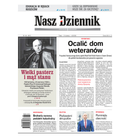 Nasz Dziennik, Środa, 24 czerwca 2026, Nr 144 (8615)