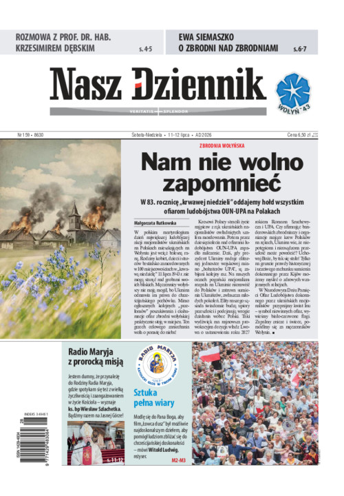 Nasz Dziennik, Sobota-Niedziela, 11-12 lipca,...