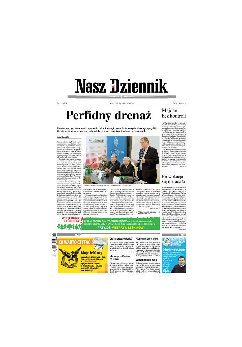 Nasz Dziennik z dnia 22.01.2014 wydanie PDF