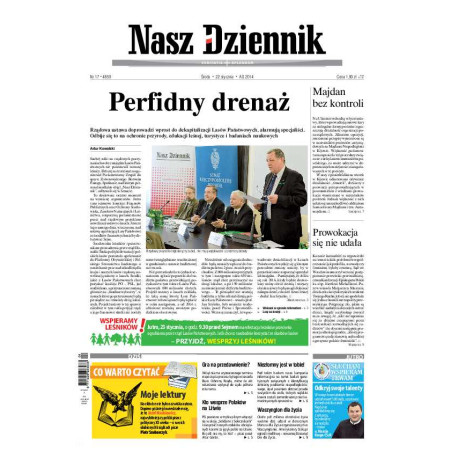 Nasz Dziennik z dnia 22.01.2014 wydanie PDF