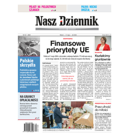 Nasz Dziennik, Wtorek, 21 lipca 2026, Nr 167 (8638)