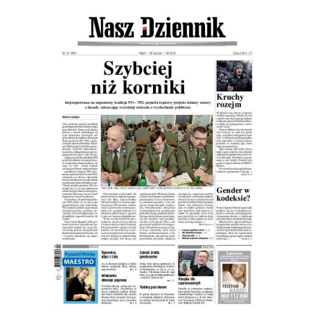 Nasz Dziennik z dnia 24.01.2014 wydanie PDF