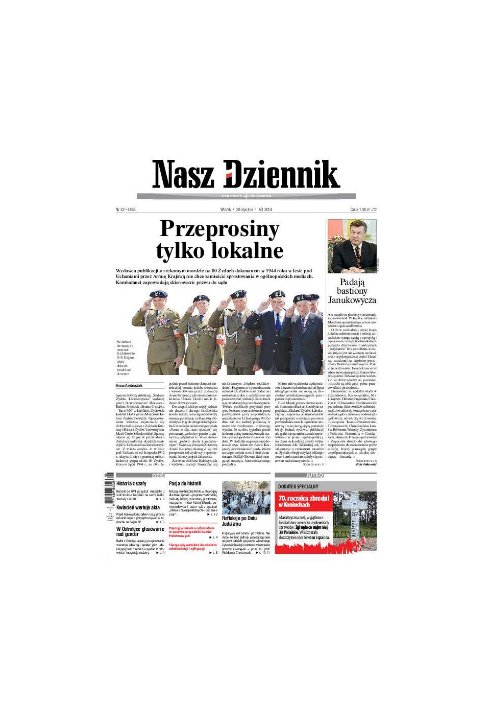 Nasz Dziennik z dnia 28.01.2014 wydanie PDF