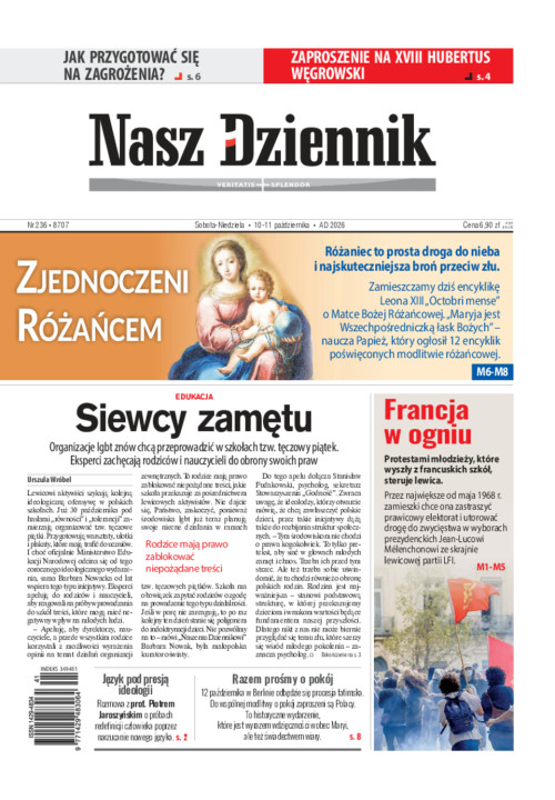 Nasz Dziennik, Sobota-Niedziela, 10-11...
