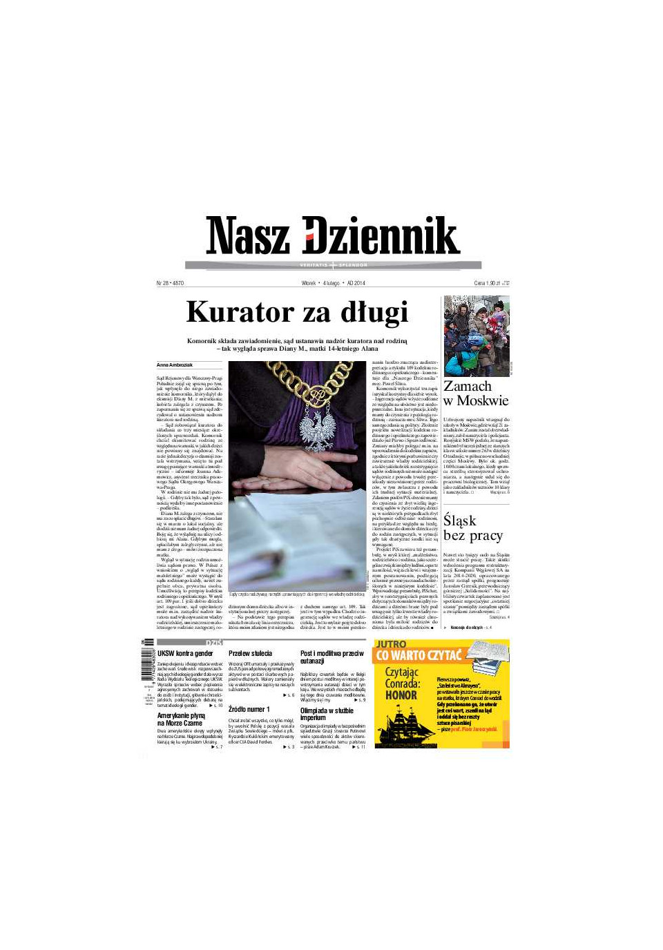 Nasz Dziennik z dnia 04.02.2014 wydanie PDF