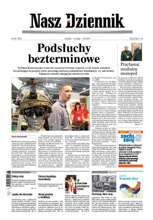 Nasz Dziennik z dnia 06.02.2014 wydanie PDF