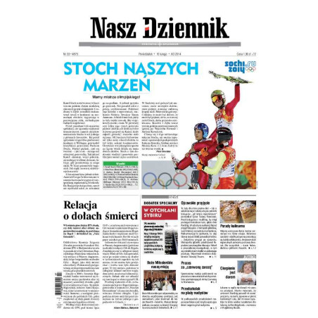 Nasz Dziennik z dnia 10.02.2014 wydanie PDF