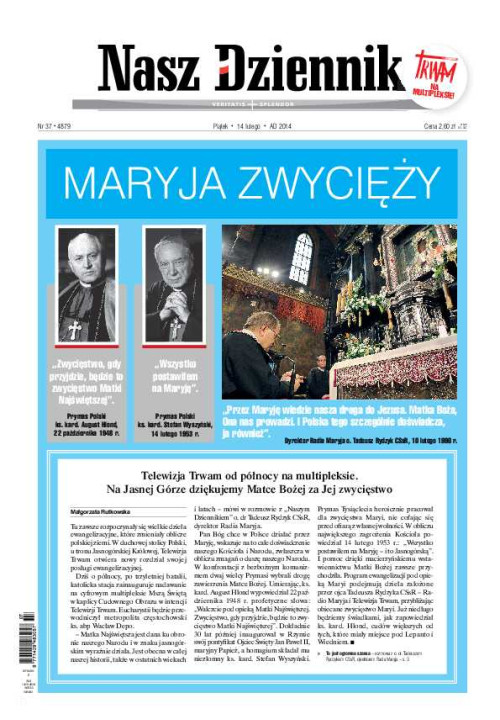 Nasz Dziennik z dnia 14.02.2014 wydanie PDF